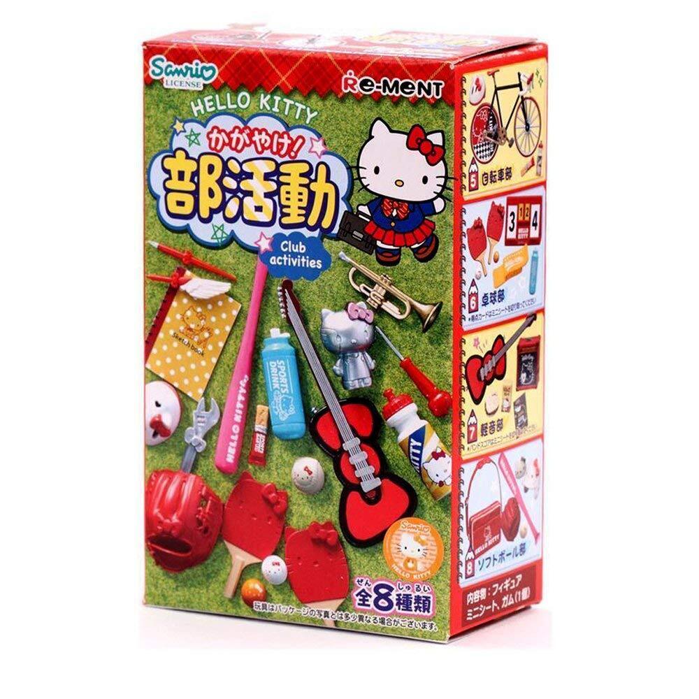 Re - Ment Sanrio Hello Kitty Club Activities (Full Set 8pcs) - PartyErasers