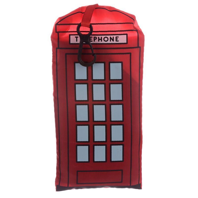 Reusable Foldable Shopping Bag Sourvenir London Bus, Postbox, Guardsman, Big Ben - PartyErasers