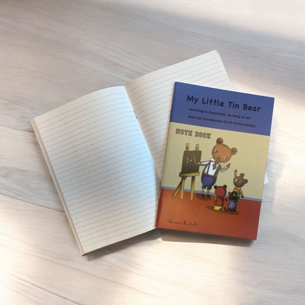 Shinzi Katoh A5 Ruled Line Exercise Book for School Classroom Gift - PartyErasers