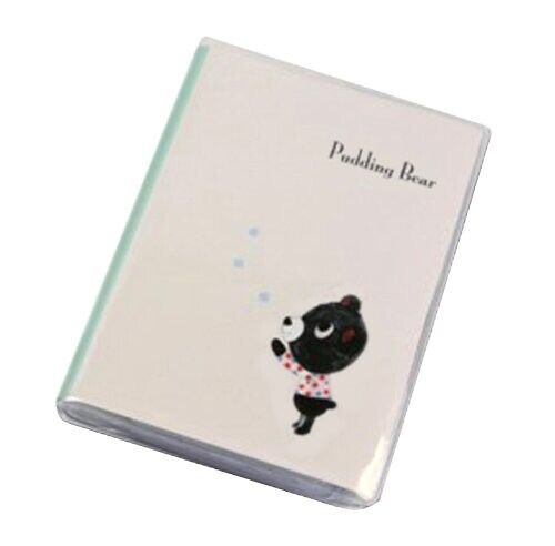 Shinzi Katoh Business Name Card Book Booklet Wallet Holder 20 Pouches Organiser - PartyErasers