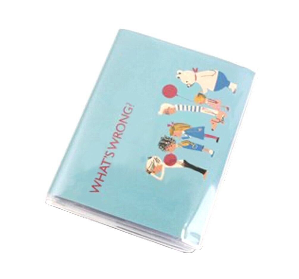 Shinzi Katoh Business Name Card Book Booklet Wallet Holder 20 Pouches Organiser - PartyErasers