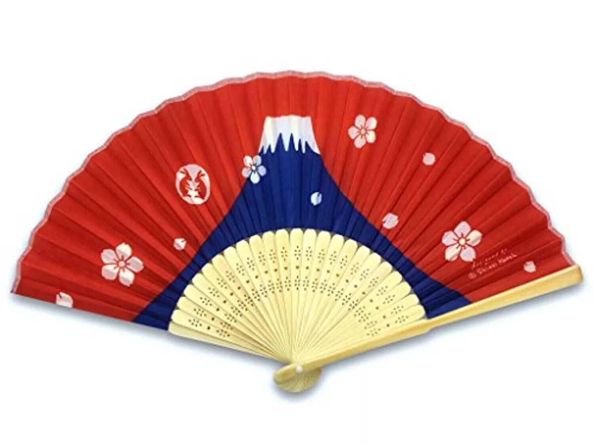 Shinzi Katoh Japan Cute Hand Held Folding Fan - PartyErasers