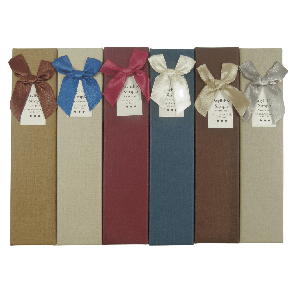 12 Long Gift box Cardboard Box for Necklace, Bracelet, Jewellery or or Pen Box - PartyErasers