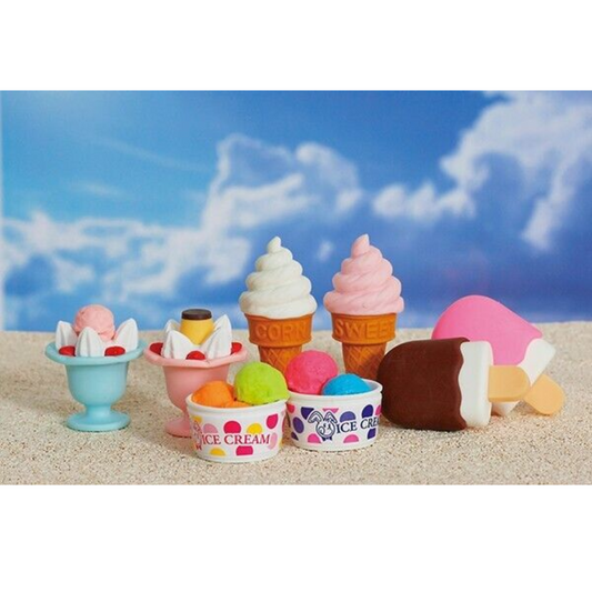 Iwako Japanese Puzzle Eraser - ice-cream