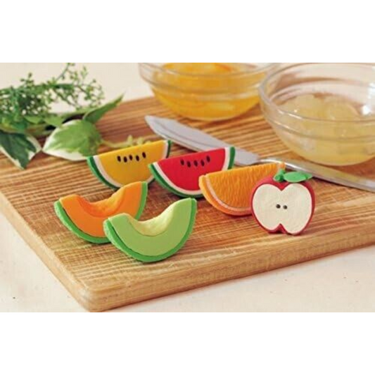 Iwako Japanese Puzzle Eraser - Cut Fruits