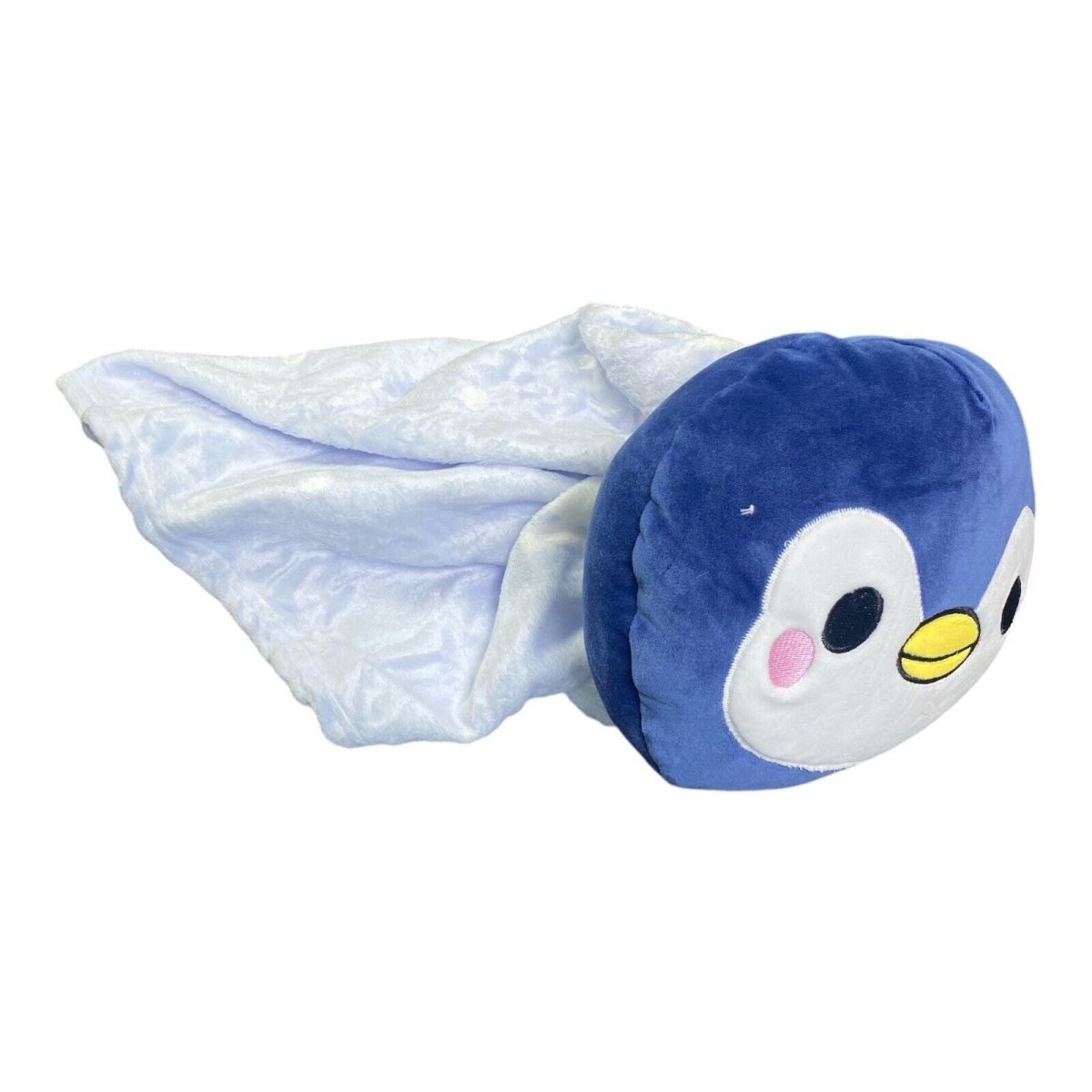 2 - in - 1 Plush Toy & Travel Blanket Blankeazzz Adoramals Nico the Penguin Kids - PartyErasers