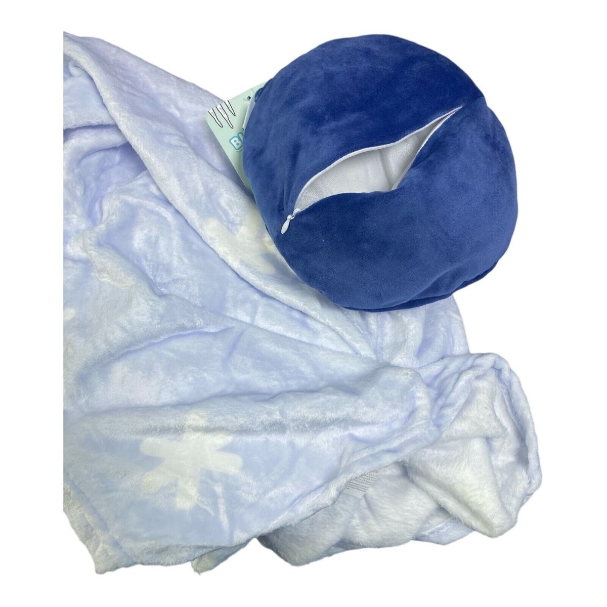 2 - in - 1 Plush Toy & Travel Blanket Blankeazzz Adoramals Nico the Penguin Kids - PartyErasers