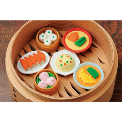 Iwako Japanese Puzzle Eraser - Chinese Food Dim Sum