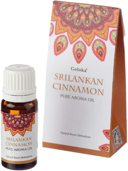 Goloka Pure Aroma Oils (10ml) – Available in 6 Fragrance Variants