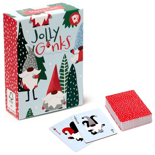 Christmas Jolly Gonks Playing Cards