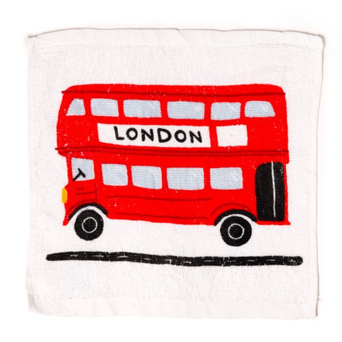 London Icons Compressed Travel Towel