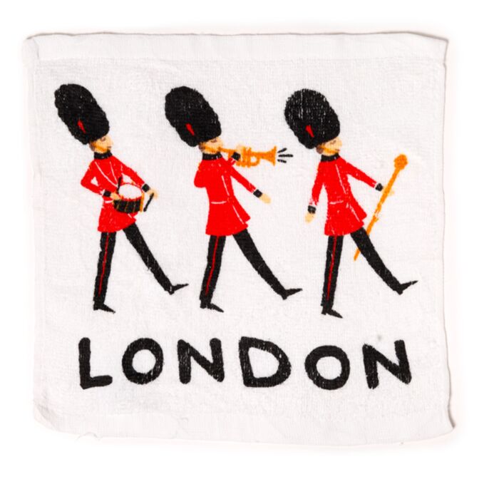 London Icons Compressed Travel Towel