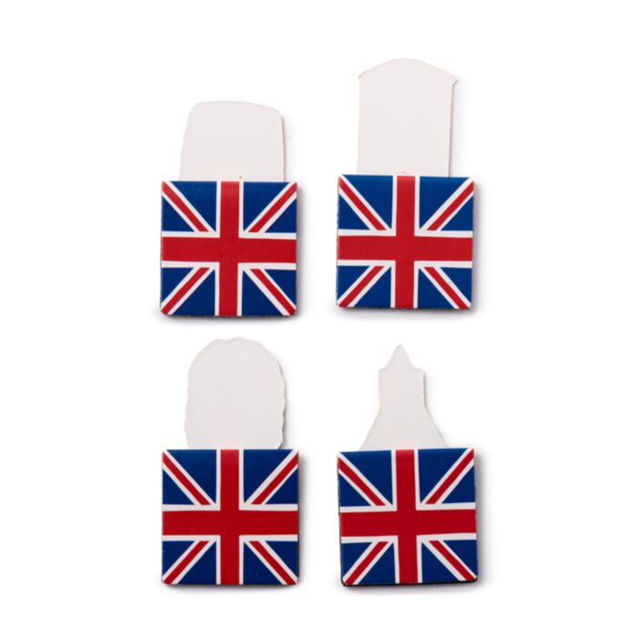 London Souvenir Shaped Magnetic Bookmark Set