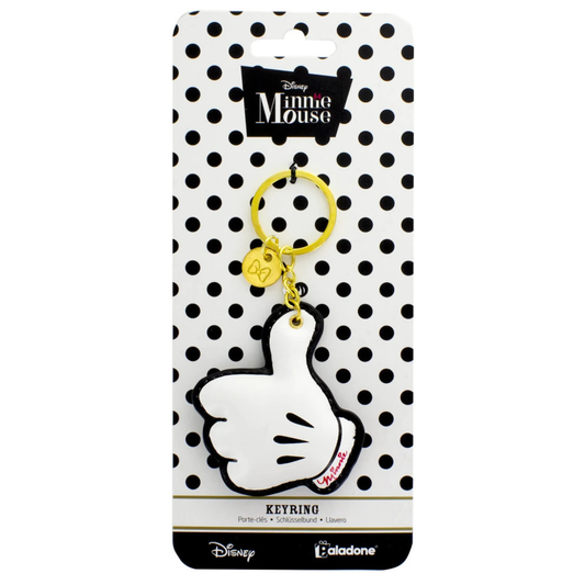 Minnie Mouse Thumbs Up Keychain