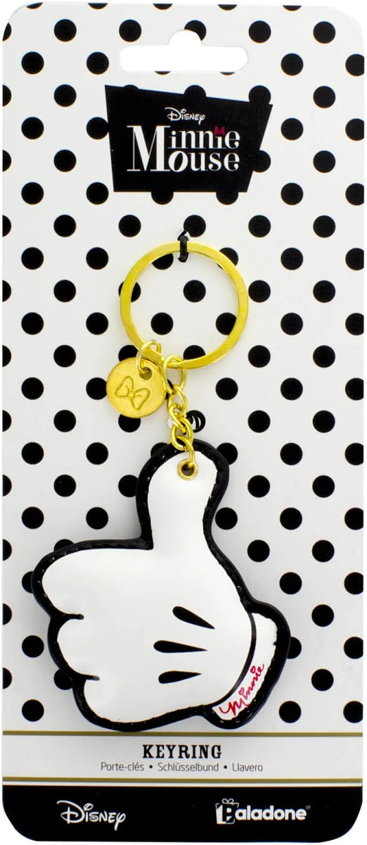 Minnie Mouse Thumbs Up Keychain