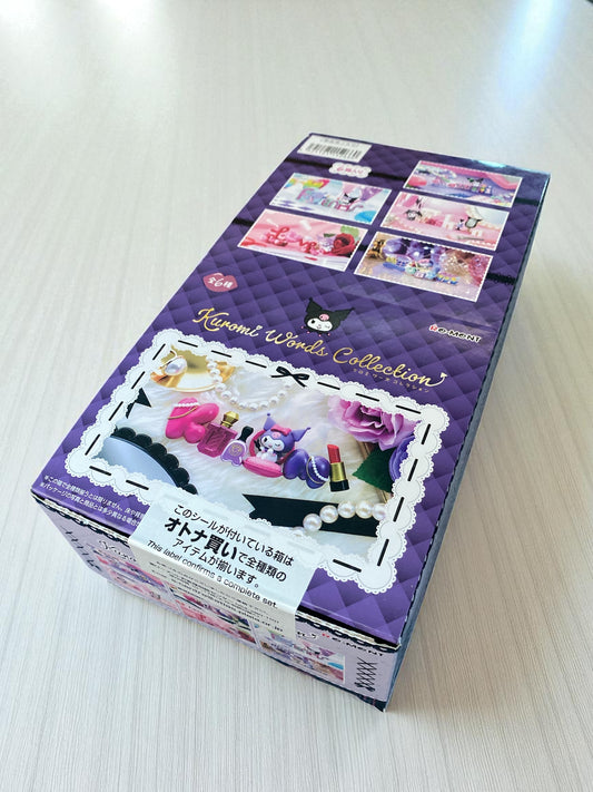 Re-ment Kuromi Words Collection 6 boxes Miniature Figurines Complete Box