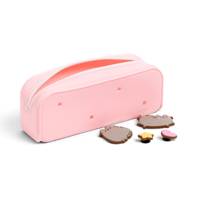 Pusheen the Cat Stars & Hearts Silicone Pencil Case