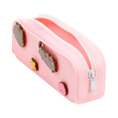Pusheen the Cat Stars & Hearts Silicone Pencil Case
