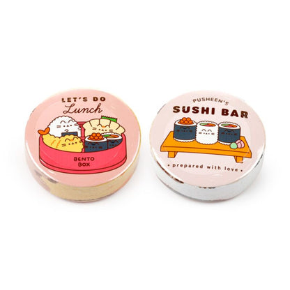 Pusheen the Cat Sushi Club Compressed Travel Towel