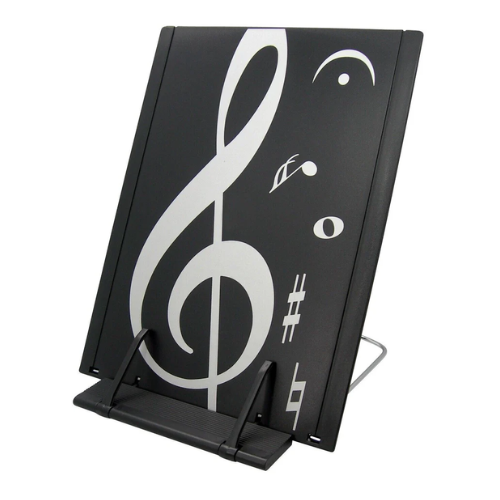 Music Themed Book Stand, Book Holder for Reading, Multifunctional Metal