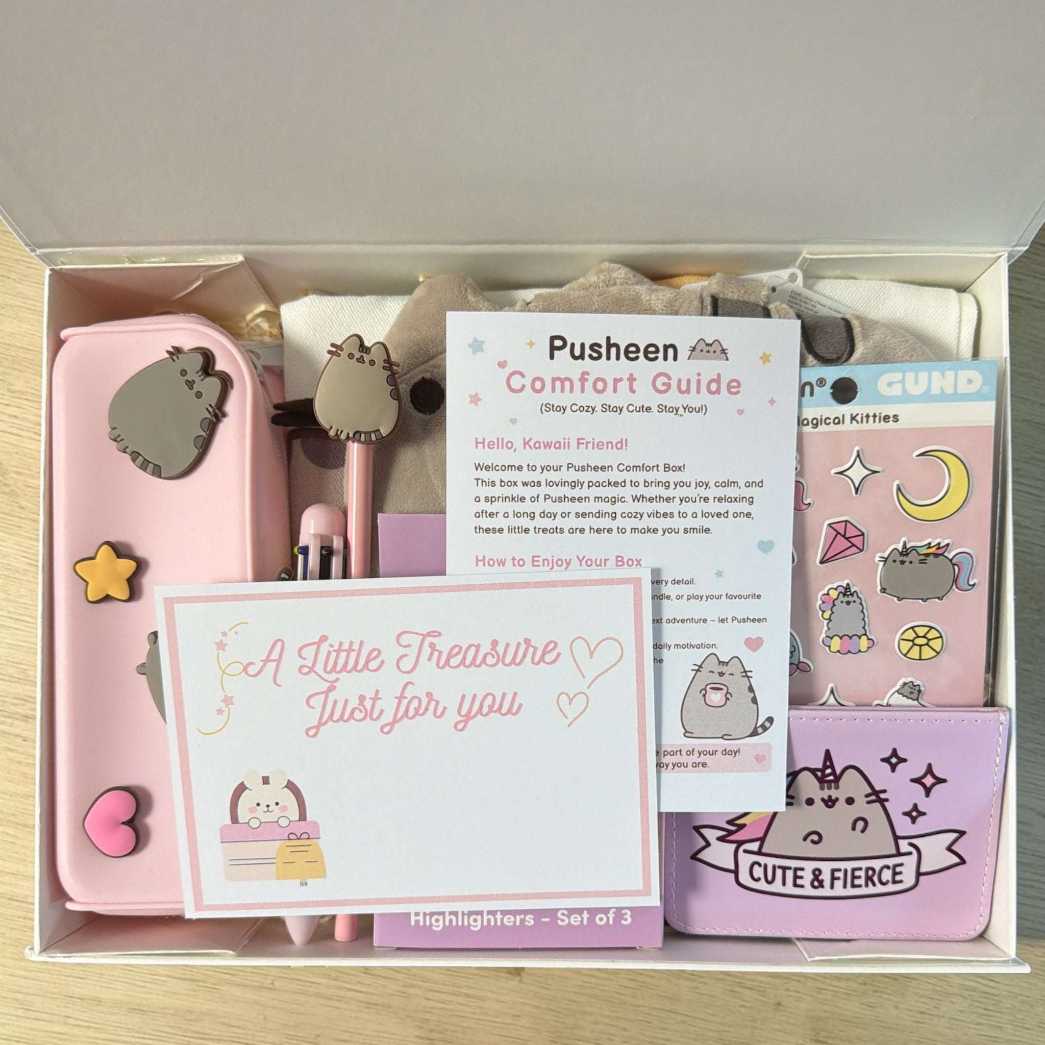 Pusheen Stationery Gift Box for her