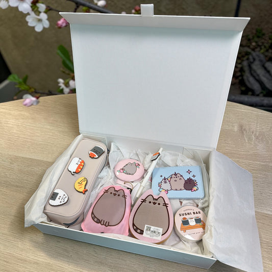 Pusheen Cat Gift Hamper: Bento & Sushi Club Set