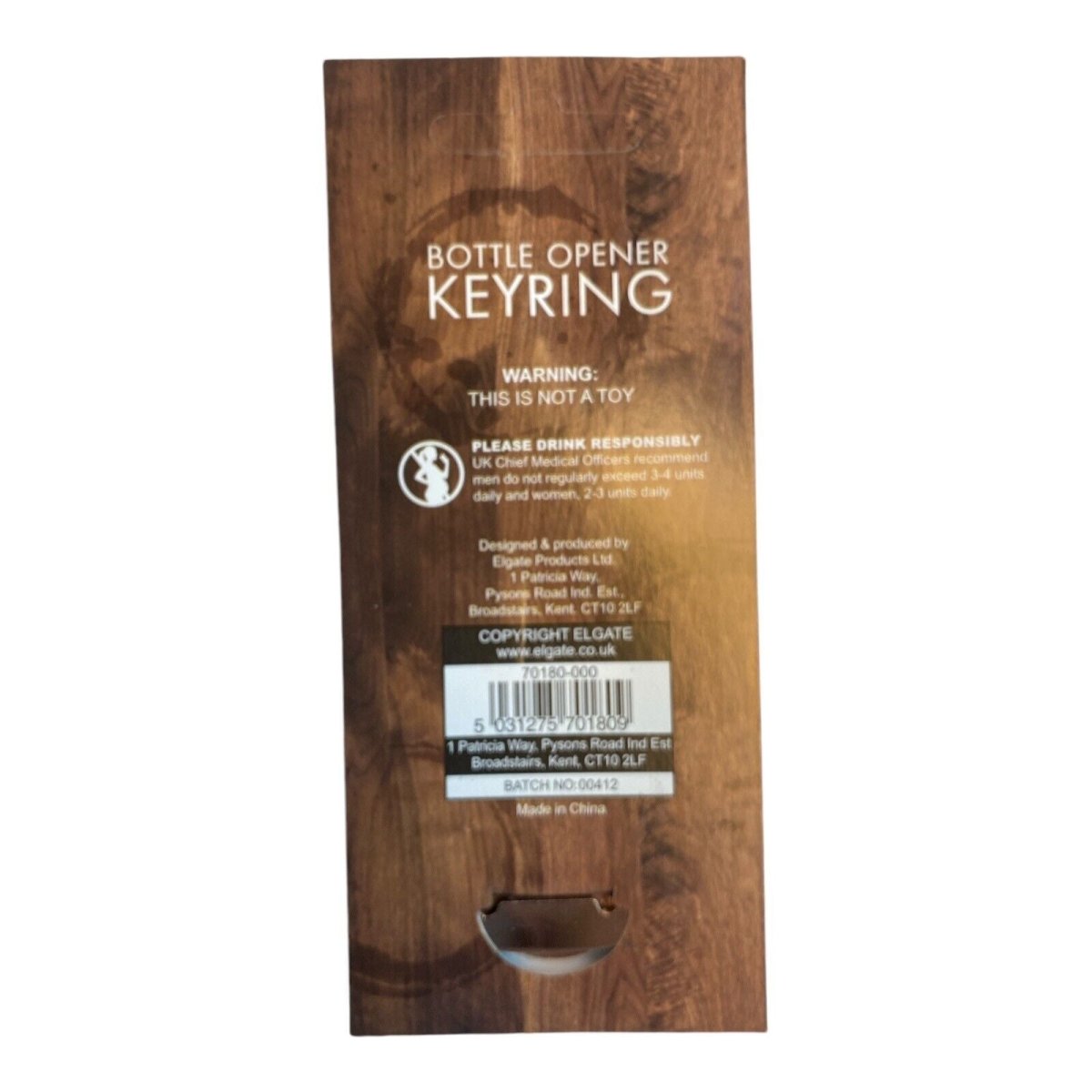 Bottle Opener Metal Stainless Steel Bottle Opener Key chain Key ring - PartyErasers