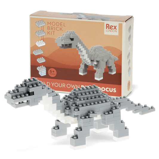 Build your own dinosaur model brick kit - Diplodocus - PartyErasers