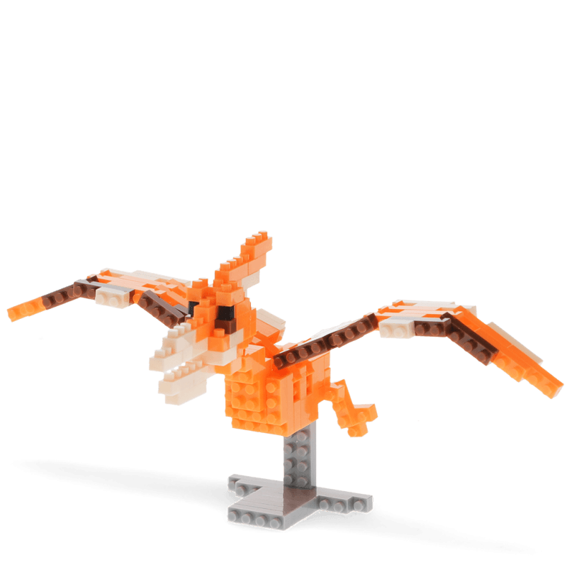 Build your own dinosaur model brick kit - Pterodactyl - PartyErasers