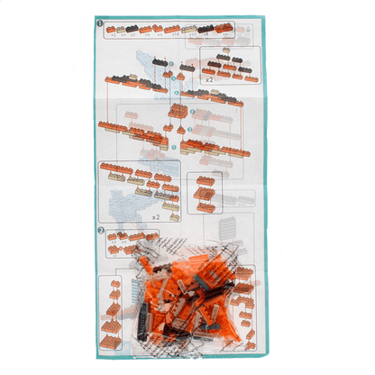 Build your own dinosaur model brick kit - Pterodactyl - PartyErasers