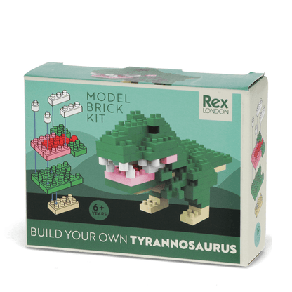 Build your own dinosaur model brick kit - Tyrannosaurus - PartyErasers