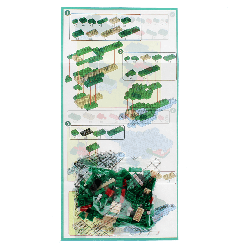 Build your own dinosaur model brick kit - Tyrannosaurus - PartyErasers