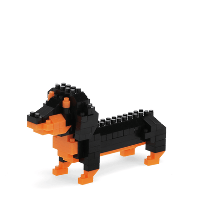 Build your own dog model brick kit - Sausage dog - PartyErasers