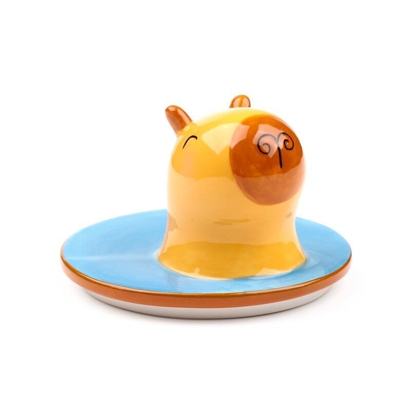 Capybara Ceramic Lidded Mug Cute Novelty - PartyErasers