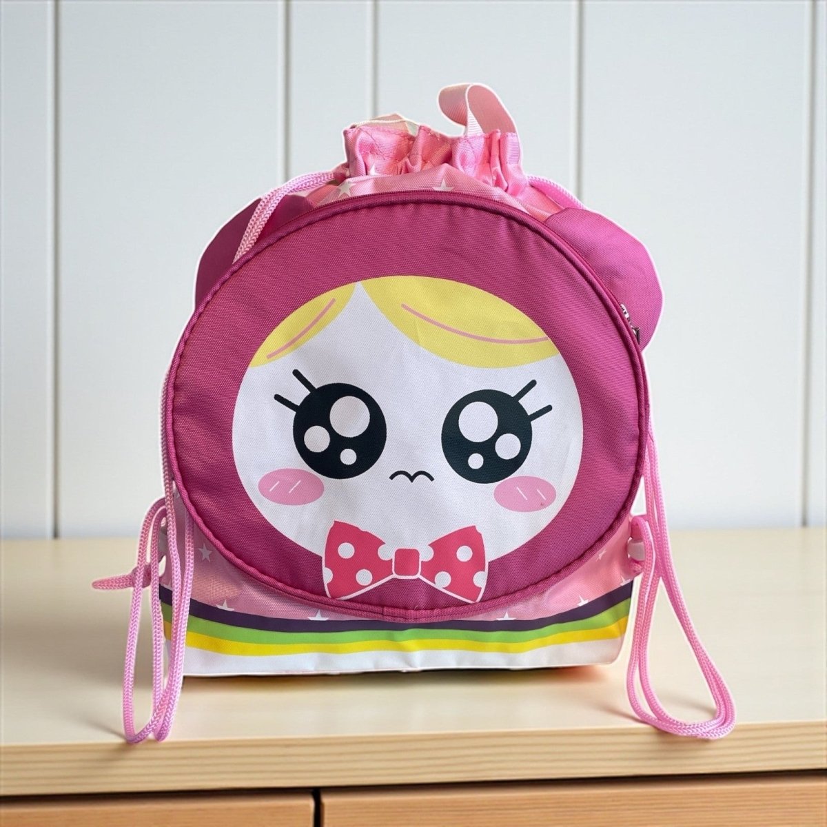 Cartoon Kids Cute Drawstring Bag School Swimming Sports Activities Travel - PartyErasers