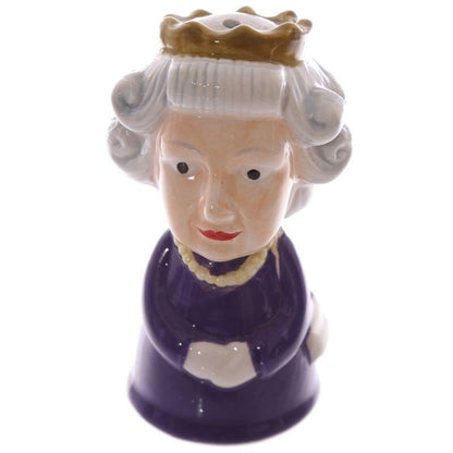 Ceramic London Salt & Pepper Set Queen and Corgi Novelty Quirky Kitchenware - PartyErasers
