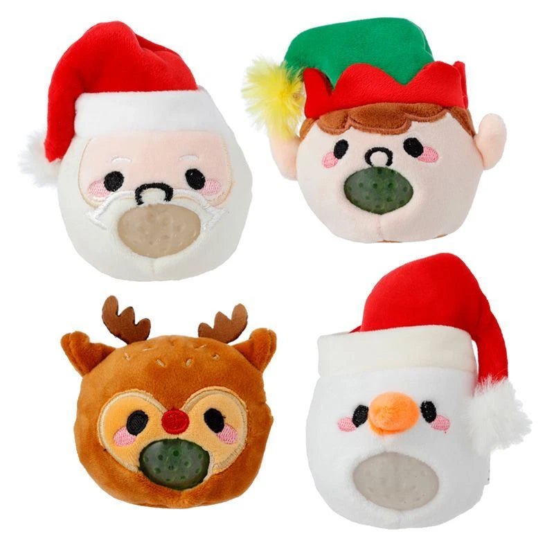 Christmas Queasy Squeezies Plush Toy - PartyErasers