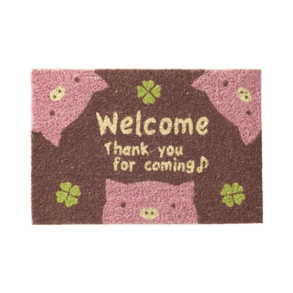 Coir Entrance Front Door Mat Handmade Stylist and Durable - PartyErasers