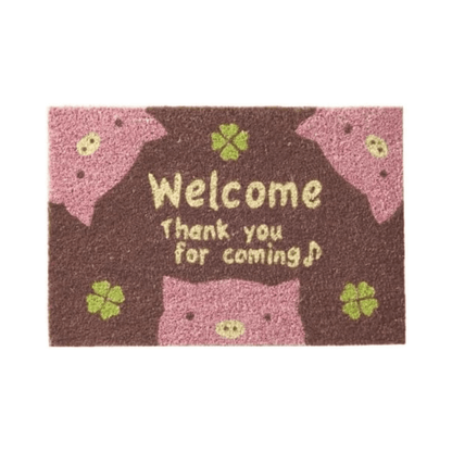 Coir Entrance Front Door Mat Handmade Stylist and Durable - PartyErasers