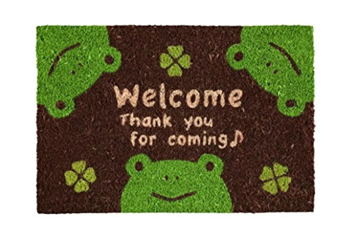 Coir Entrance Front Door Mat Handmade Stylist and Durable - PartyErasers