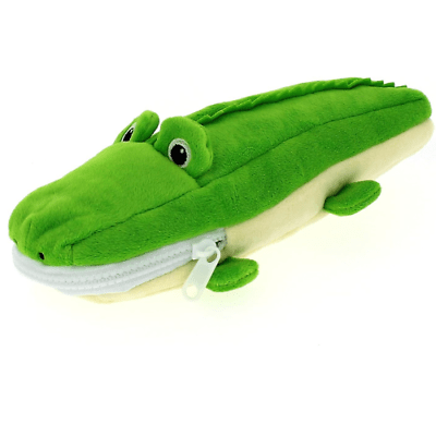 Crocodile Plush Pencil Case - PartyErasers