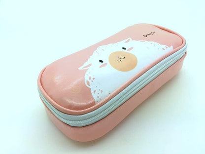 Cute Animal Design Pen Pencil Case with layer compartments - PartyErasers