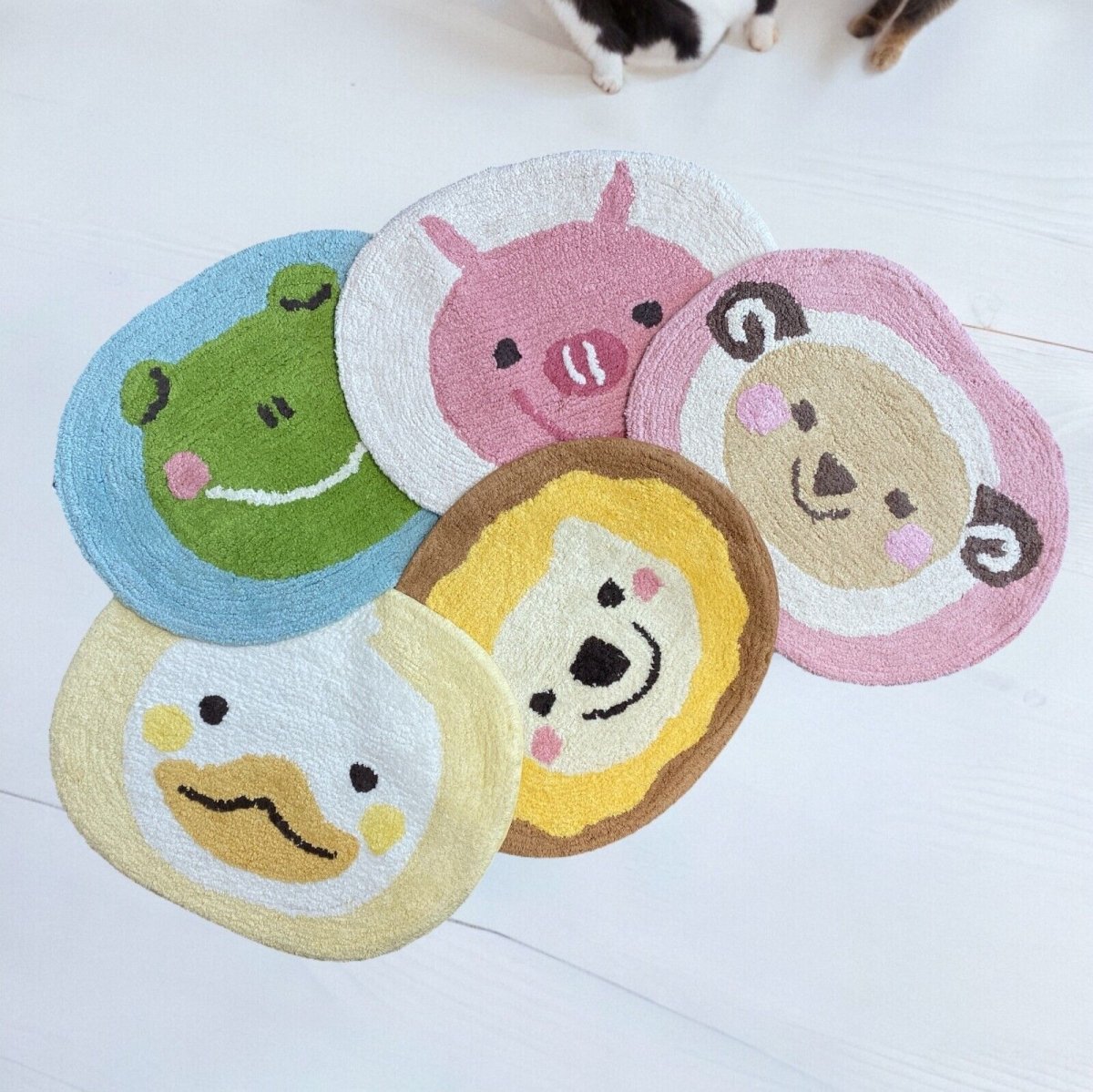 Cute Animals Floor Mat Door Mat Home Décor for kids and adults (5 selections) - PartyErasers