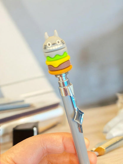 Cute Character Burger Mechanical Pencils (0.7mm) for School Office Gift - PartyErasers