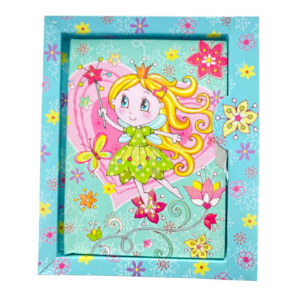 Cute Fairy Secret Lockable Notebook/Diary/Journal with Key Box Set - PartyErasers