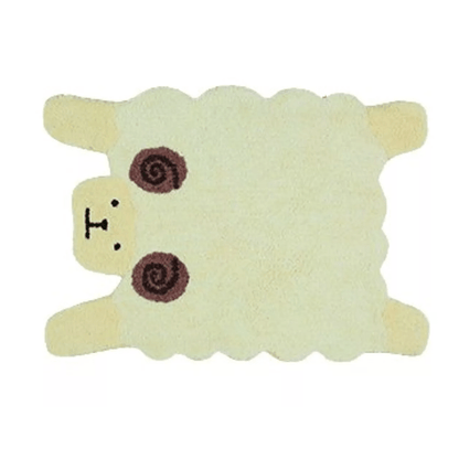 Cute Safari Animal Mini Floor Mat for Nursery Deco - PartyErasers