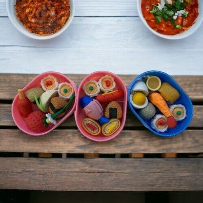 DREAM Japanese Puzzle Eraser - Bento Erasers Box Set (3 selections) - PartyErasers