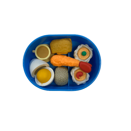 DREAM Japanese Puzzle Eraser - Bento Erasers Box Set (3 selections) - PartyErasers