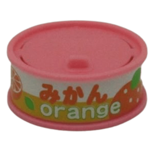 Dream Japanese Puzzle Eraser: Fruit - in - can with fruit slice - PartyErasers