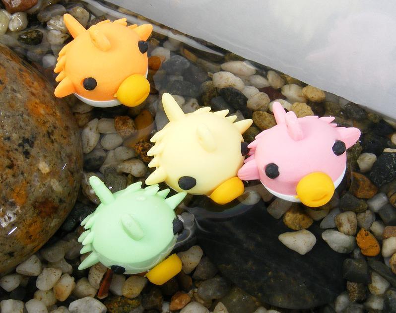 DREAM Japanese Puzzle Eraser - Pufferfish Porcupine fish Eraser - PartyErasers